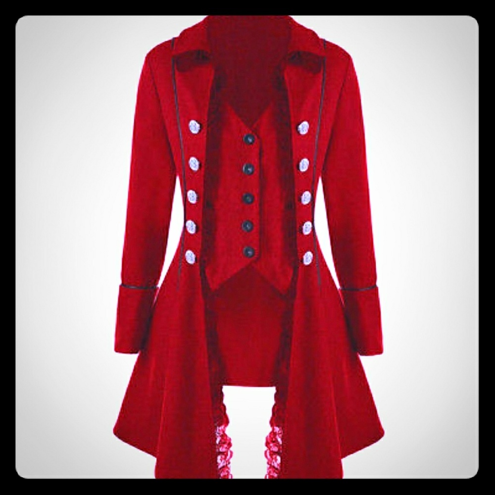 Steampunk gothic coat